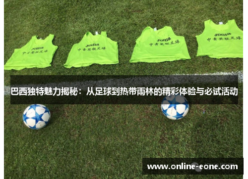 巴西独特魅力揭秘：从足球到热带雨林的精彩体验与必试活动