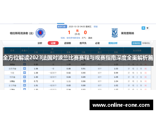 全方位解读2023法国对波兰比赛赛程与观赛指南深度全面解析篇